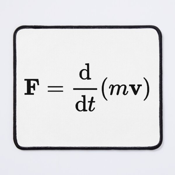 Item preview, newton second law, classical physics basics designed and sold by NoetherSym.