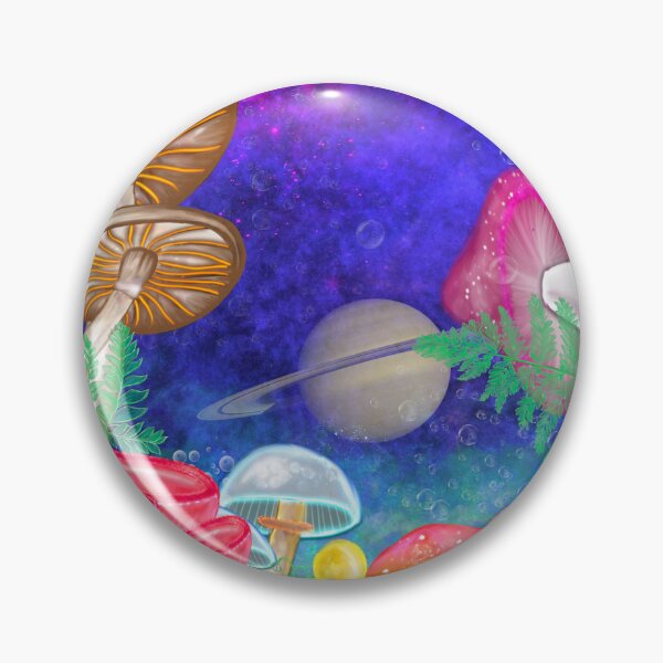 Aperçu de l'œuvre Champignons magiques mystiques créée et vendue par Epic Splash Creations.