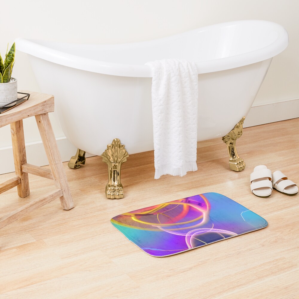 Vista previa del artículo con la obra «Alfombra de baño», diseñado y vendido por Recall-Design.