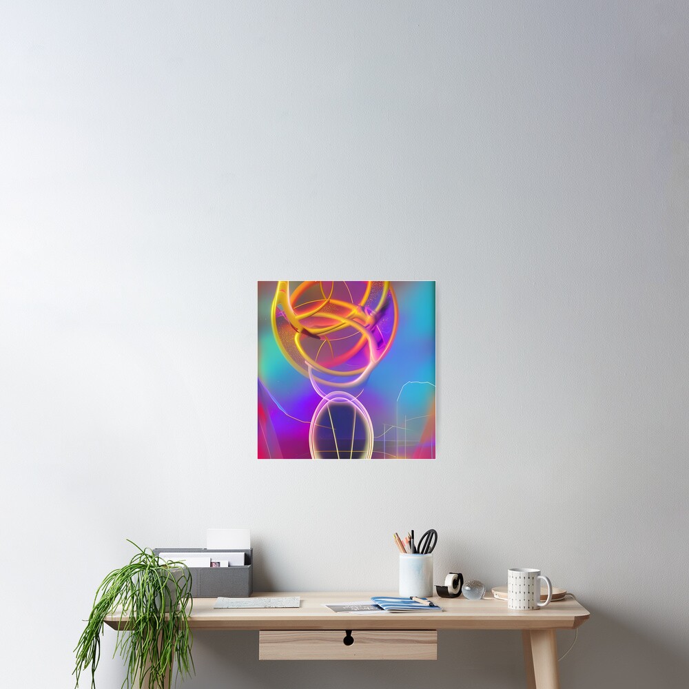Vista previa del artículo con la obra «Póster», diseñado y vendido por Recall-Design.