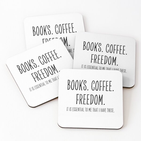 Item preview, BOOKS. COFFEE. FREEDOM. designed and sold by successmom.