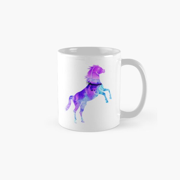 Aperçu de l'œuvre Aquarelle colorée de cheval créée et vendue par 37jlee.