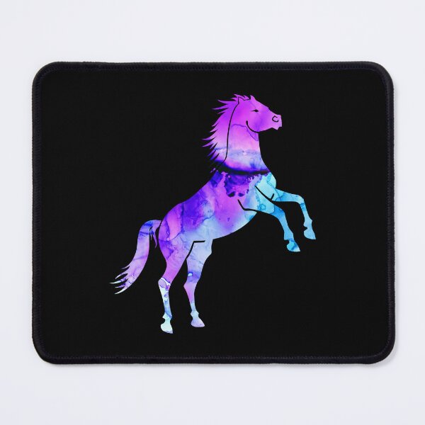 Aperçu de l'œuvre Aquarelle colorée de cheval créée et vendue par 37jlee.
