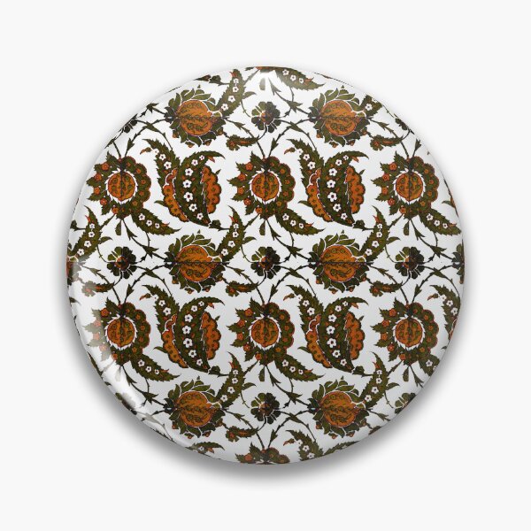 Item preview, Antique Turkish Floral Pattern Ceramic Tiles  designed and sold by worldways.