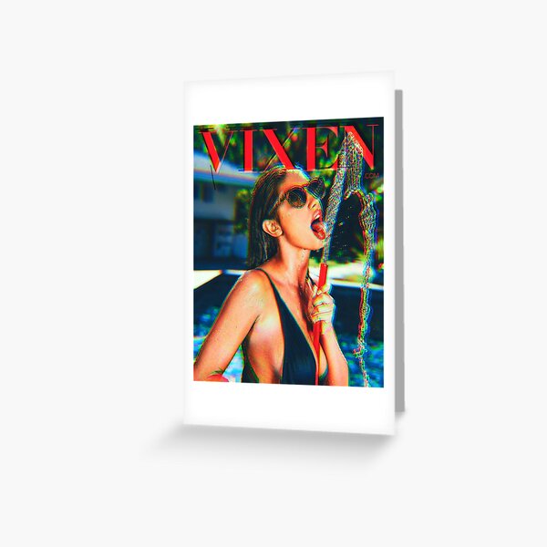 August Ames Greeting Card