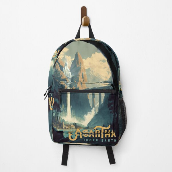 Item preview, Agartha, Inner Earth - Vintage Travel Poster designed and sold by Boundliss.