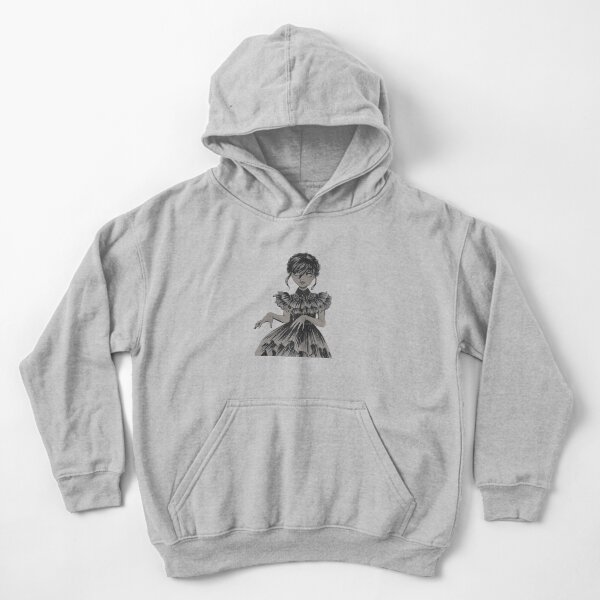 Wednesday Addams Jenna Ortega Addams nevermore wenclair Nightshades Wednesday Addams qoutes Wednesday Addams dance quevedo los temerarios Bruno Mars Kids Pullover Hoodie