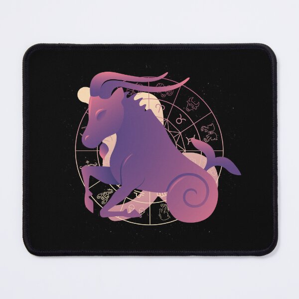 Item preview, Zodiac Capricorn with Zodiac Wheel designed and sold by Mila-Mawu.