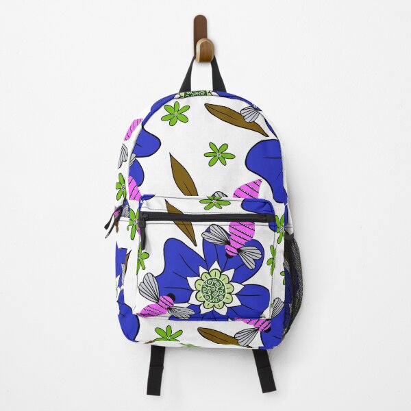 Item preview, Buzzing Bees - Blue on White designed and sold by dKarthdesign.