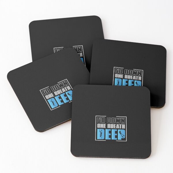 Item preview, One Breath Deep Funny Freediving Ocean designed and sold by StrongShirts.