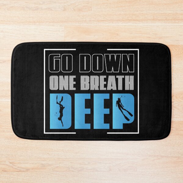 Item preview, One Breath Deep Funny Freediving Ocean designed and sold by StrongShirts.