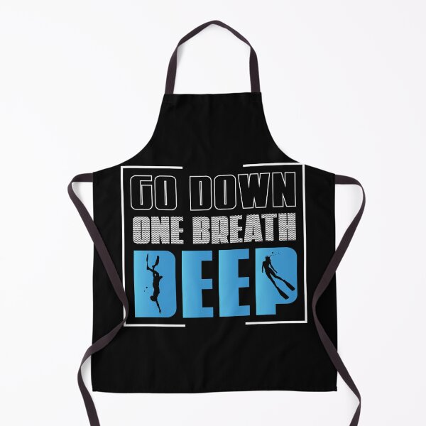 Item preview, One Breath Deep Funny Freediving Ocean designed and sold by StrongShirts.