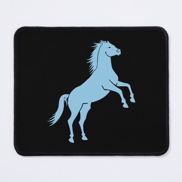 Aperçu de l'œuvre Cheval Bleu Pastel créée et vendue par 37jlee.