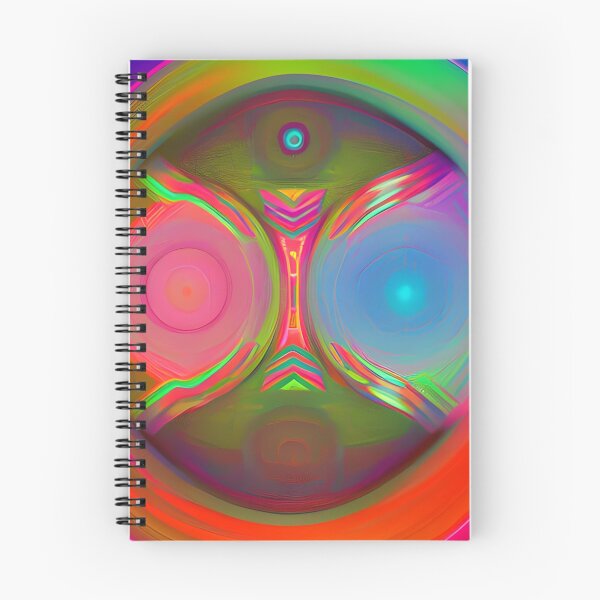 Aperçu de l'œuvre Rhythmic Balanced Interchange between all Opposites No.8 - Astral Cosmic AI Illustration créée et vendue par Recall-Design.