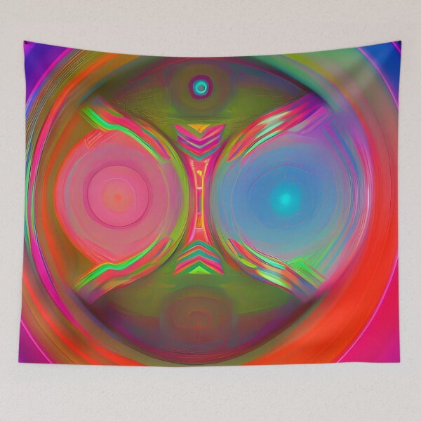 Item preview, Rhythmic Balanced Interchange between all Opposites No.8 - Astral Cosmic AI Illustration designed and sold by Recall-Design.