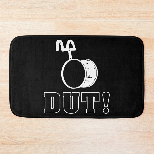 Item preview, DUT! Funny Drumline Band Musician designed and sold by StrongShirts.