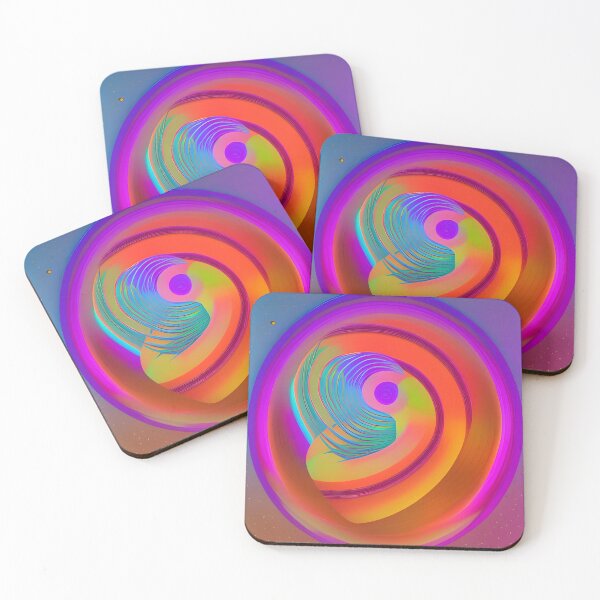 Item preview, Rhythmic Balanced Interchange between all Opposites No.9 - Astral Cosmic AI Illustration designed and sold by Recall-Design.