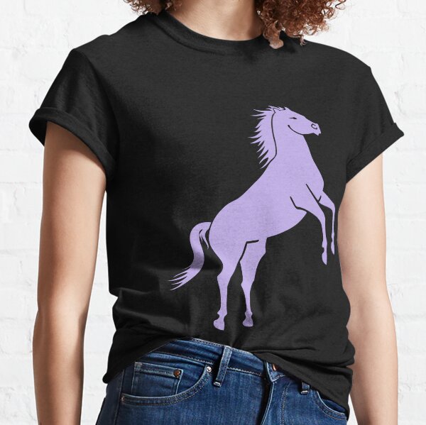 Aperçu de l'œuvre Cheval Pastel Violet créée et vendue par 37jlee.