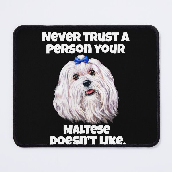 Item preview, Maltese Dog Owner Never Trust A Person Your Maltese Doesn't Like designed and sold by fantasticdesign.