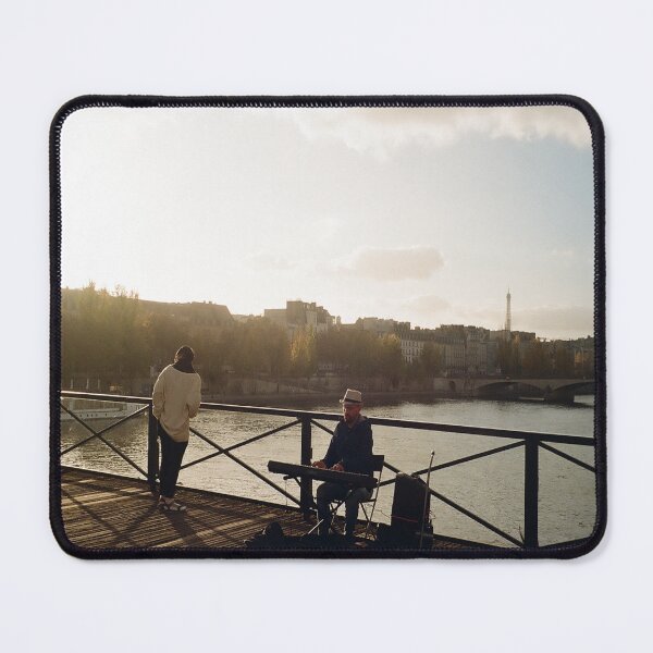 Item preview, Pianist at River Seine, Paris on film designed and sold by brishootsfilm.