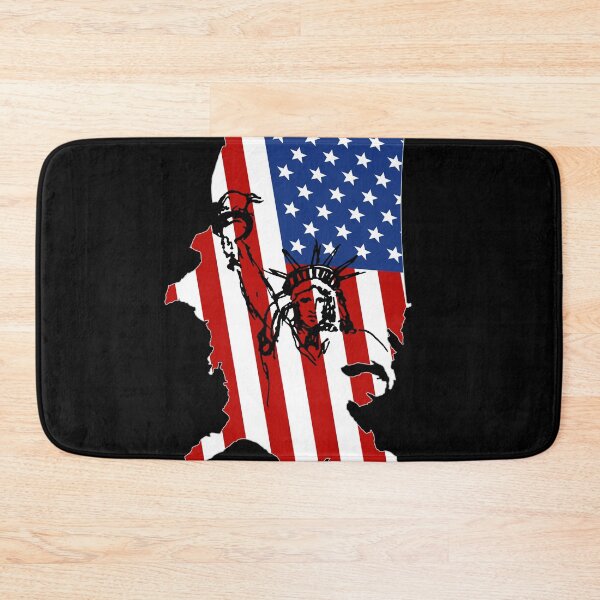 Item preview, US flag and statue of liberty - K367 -  designed and sold by K367.