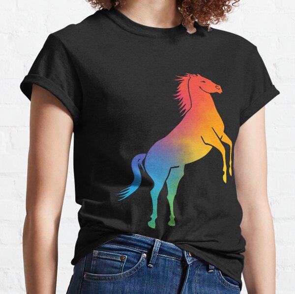 Aperçu de l'œuvre Cheval arc-en-ciel créée et vendue par 37jlee.