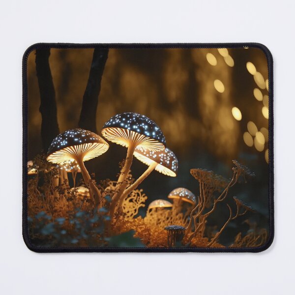 Item preview, Glowing mushrooms 8 designed and sold by Red Witch Art.