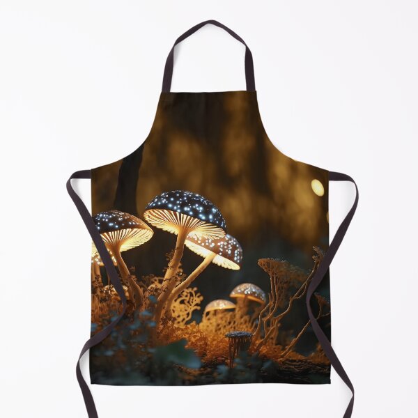 Item preview, Glowing mushrooms 8 designed and sold by Red Witch Art.