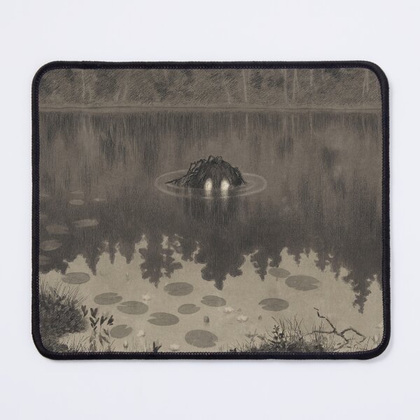 Item preview, Water Sprite Nøkken by Theodor Kittelsen, 1887 designed and sold by Vintage Wall Art.