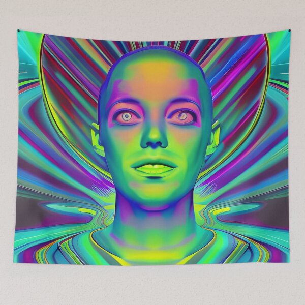 Item preview, Rhythmically Balanced No.2 - Astral Cosmic AI Illustration designed and sold by Recall-Design.