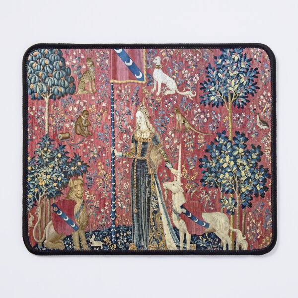 Item preview, The Lady and the Unicorn touch :  La Dame à la licorne Le toucher: La Dame a la licorne  designed and sold by faewildlingart.