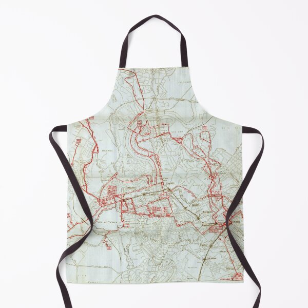 Item preview, Old bus map of Rome designed and sold by LaVilleNouvelle.