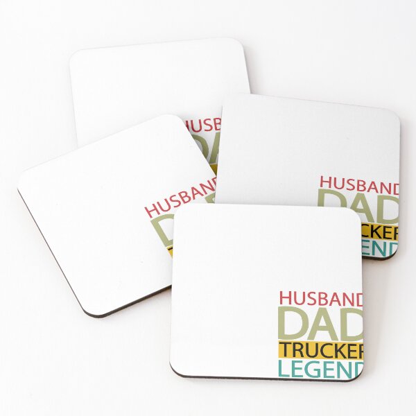 Item preview, Husband Dad Trucker Legend by Mehroz designed and sold by FunPurchase.