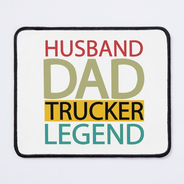 Item preview, Husband Dad Trucker Legend by Mehroz designed and sold by FunPurchase.