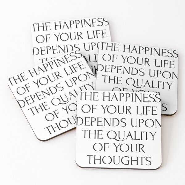 Item preview, The happiness of your life depends upon the quality of your thoughts designed and sold by The  Lifers.