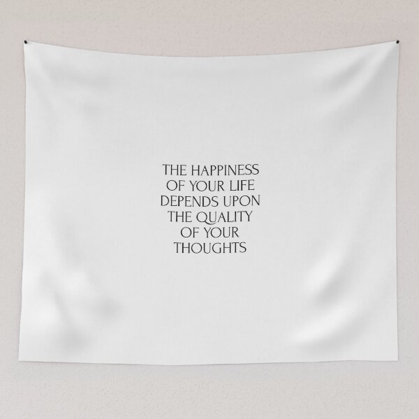 Item preview, The happiness of your life depends upon the quality of your thoughts designed and sold by The  Lifers.