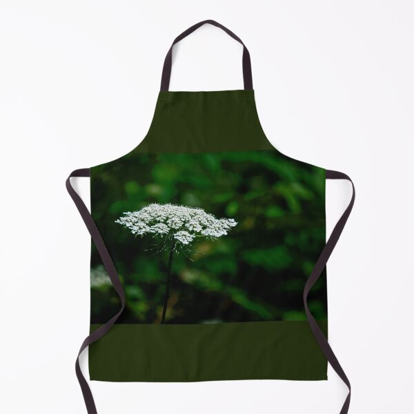 Item preview, Queen Anne's Lace, White on Green designed and sold by Brian Shaw.