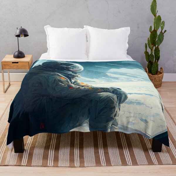 Item preview, Astronaut Leaving Earth designed and sold by ArtMadeByAI.