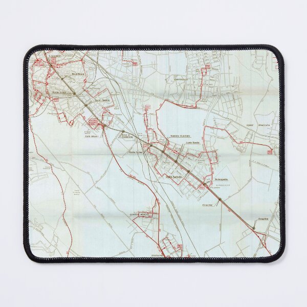 Item preview, Old bus map of Rome - Satellite towns designed and sold by LaVilleNouvelle.