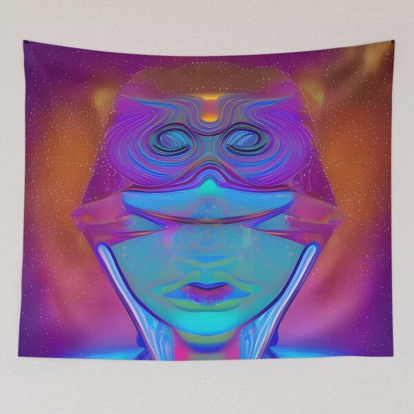Item preview, Rhythmically Balanced No.6 - Astral Cosmic AI Illustration designed and sold by Recall-Design.