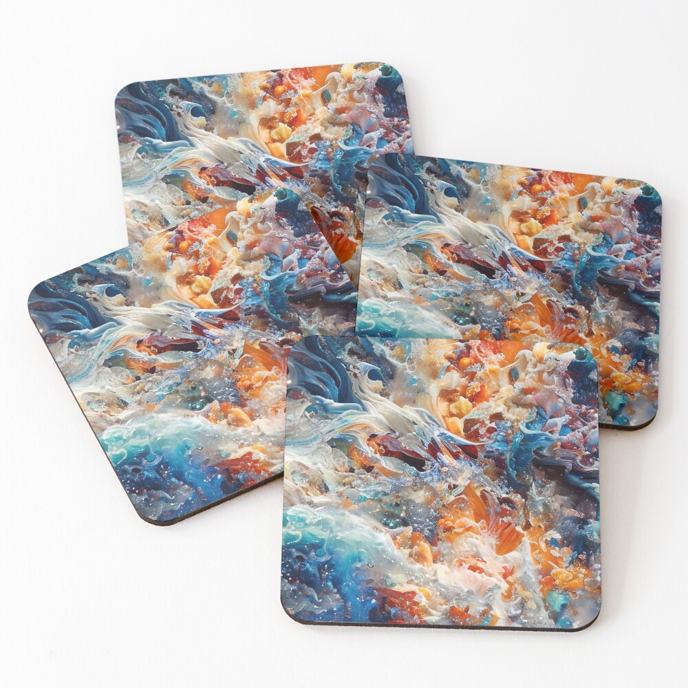 Item preview, Coasters (Set of 4) designed and sold by threlando.