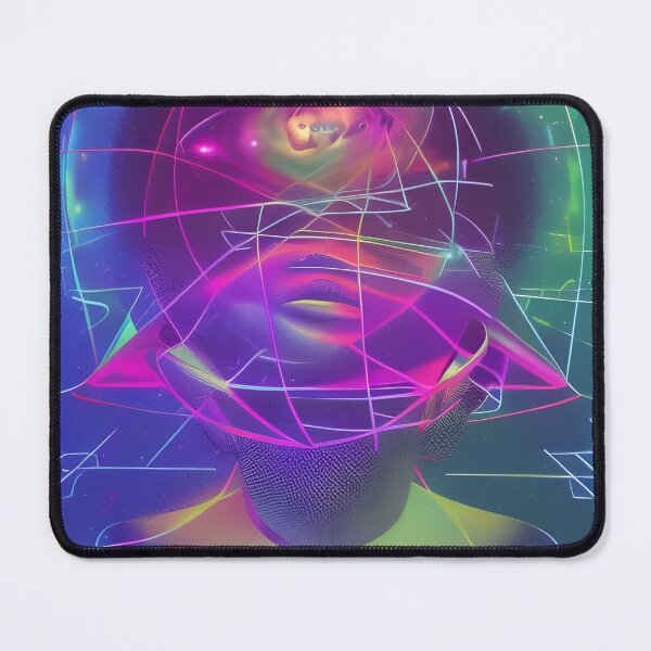 Aperçu de l'œuvre Rhythmically Balanced No.7 - Astral Cosmic AI Illustration créée et vendue par Recall-Design.
