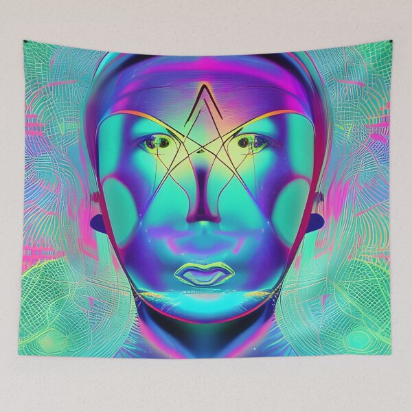 Item preview, Rhythmically Balanced No.8 - Astral Cosmic AI Illustration designed and sold by Recall-Design.