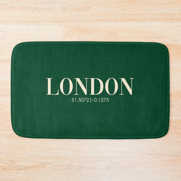 Item preview, CITY OF LONDON, latitude longitude, British Green designed and sold by angelisart.