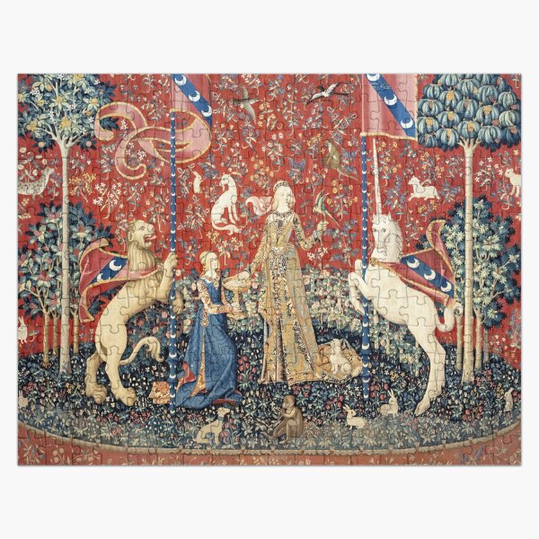 Artikel-Vorschau von Die Dame und das Einhorn schmecken : La Dame à la licorne Le Goût : La Dame à la licorne, designt und verkauft von faewildlingart.
