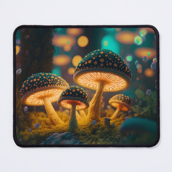 Item preview, Glowing mushrooms 9 designed and sold by Red Witch Art.