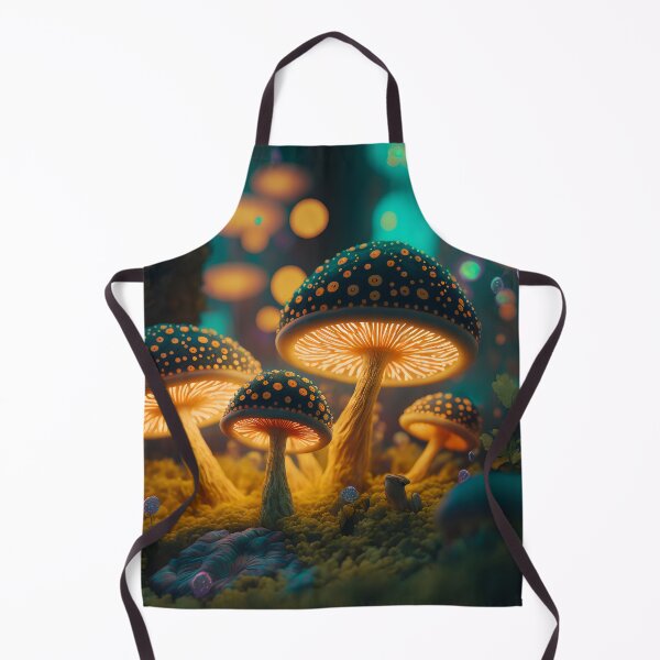 Item preview, Glowing mushrooms 9 designed and sold by Red Witch Art.