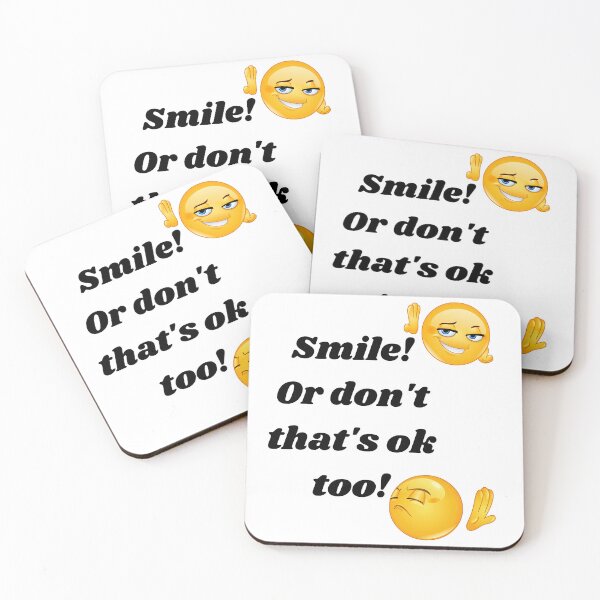 Item preview, Smile! Or don't that's ok too!  designed and sold by courtney petersen.