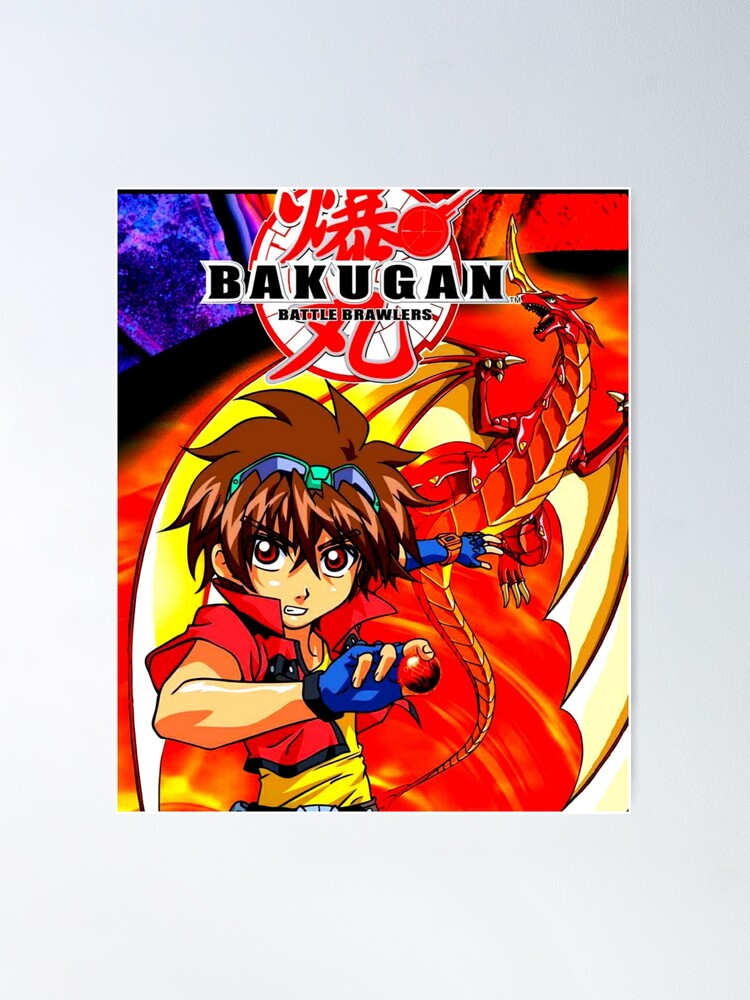 Anime Bakugan poster Poster for Sale by jollydawn