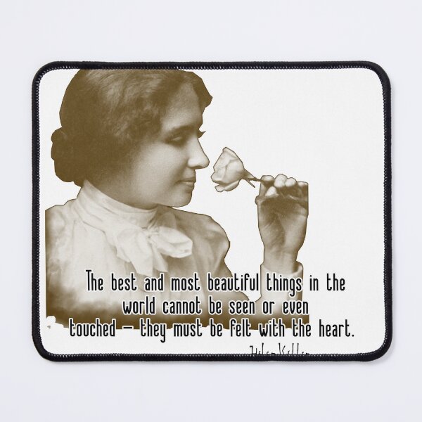 Item preview, Helen Keller quote designed and sold by Foxlindesigns.